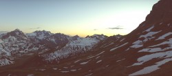Archiv Foto Webcam Warth-Schröcken: Widdersteinhütte 19:00