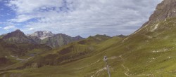 Archiv Foto Webcam Warth-Schröcken: Widdersteinhütte 09:00