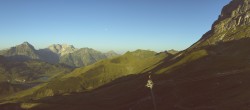 Archiv Foto Webcam Warth-Schröcken: Widdersteinhütte 06:00