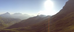 Archiv Foto Webcam Warth-Schröcken: Widdersteinhütte 17:00