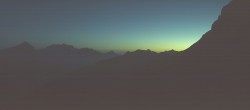 Archiv Foto Webcam Warth-Schröcken: Widdersteinhütte 21:00