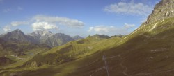Archiv Foto Webcam Warth-Schröcken: Widdersteinhütte 02:00