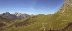 Archiv Foto Webcam Warth-Schröcken: Widdersteinhütte 07:00