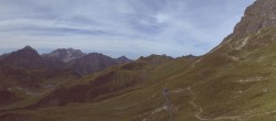 Archiv Foto Webcam Warth-Schröcken: Widdersteinhütte 09:00