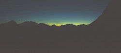 Archiv Foto Webcam Warth-Schröcken: Widdersteinhütte 19:00