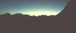 Archiv Foto Webcam Warth-Schröcken: Widdersteinhütte 19:00