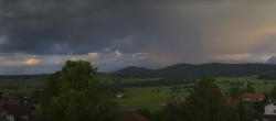 Archiv Foto Webcam Seeg im Allgäu 19:00