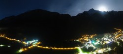 Archiv Foto Webcam Mayrhofen im Zillertal: Blick vom Gasthof Zimmereben 23:00