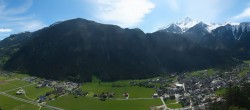 Archiv Foto Webcam Mayrhofen im Zillertal: Blick vom Gasthof Zimmereben 10:00