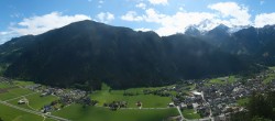 Archiv Foto Webcam Mayrhofen im Zillertal: Blick vom Gasthof Zimmereben 09:00