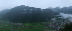 Archiv Foto Webcam Mayrhofen im Zillertal: Blick vom Gasthof Zimmereben 05:00