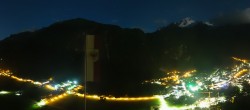 Archiv Foto Webcam Mayrhofen im Zillertal: Blick vom Gasthof Zimmereben 01:00