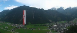 Archiv Foto Webcam Mayrhofen im Zillertal: Blick vom Gasthof Zimmereben 11:00