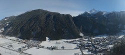 Archiv Foto Webcam Mayrhofen im Zillertal: Blick vom Gasthof Zimmereben 11:00