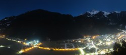 Archiv Foto Webcam Mayrhofen im Zillertal: Blick vom Gasthof Zimmereben 01:00