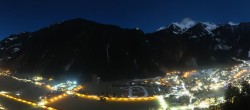 Archiv Foto Webcam Mayrhofen im Zillertal: Blick vom Gasthof Zimmereben 03:00