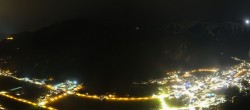 Archiv Foto Webcam Mayrhofen im Zillertal: Blick vom Gasthof Zimmereben 19:00