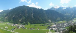 Archiv Foto Webcam Mayrhofen im Zillertal: Blick vom Gasthof Zimmereben 11:00