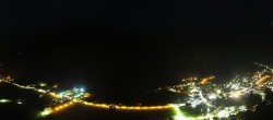 Archiv Foto Webcam Mayrhofen im Zillertal: Blick vom Gasthof Zimmereben 23:00