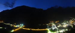 Archiv Foto Webcam Mayrhofen im Zillertal: Blick vom Gasthof Zimmereben 03:00