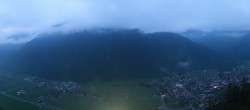 Archiv Foto Webcam Mayrhofen im Zillertal: Blick vom Gasthof Zimmereben 19:00