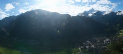 Archiv Foto Webcam Mayrhofen im Zillertal: Blick vom Gasthof Zimmereben 07:00