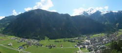 Archiv Foto Webcam Mayrhofen im Zillertal: Blick vom Gasthof Zimmereben 09:00