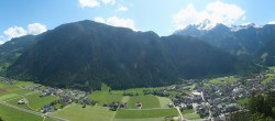 Archiv Foto Webcam Mayrhofen im Zillertal: Blick vom Gasthof Zimmereben 09:00