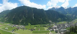 Archiv Foto Webcam Mayrhofen im Zillertal: Blick vom Gasthof Zimmereben 11:00