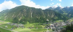 Archiv Foto Webcam Mayrhofen im Zillertal: Blick vom Gasthof Zimmereben 13:00