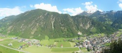 Archiv Foto Webcam Mayrhofen im Zillertal: Blick vom Gasthof Zimmereben 15:00