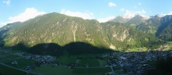 Archiv Foto Webcam Mayrhofen im Zillertal: Blick vom Gasthof Zimmereben 17:00