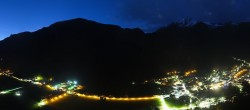 Archiv Foto Webcam Mayrhofen im Zillertal: Blick vom Gasthof Zimmereben 03:00