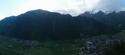 Archiv Foto Webcam Mayrhofen im Zillertal: Blick vom Gasthof Zimmereben 06:00