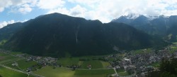 Archiv Foto Webcam Mayrhofen im Zillertal: Blick vom Gasthof Zimmereben 09:00