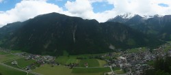 Archiv Foto Webcam Mayrhofen im Zillertal: Blick vom Gasthof Zimmereben 13:00