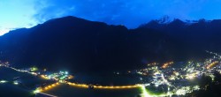 Archiv Foto Webcam Mayrhofen im Zillertal: Blick vom Gasthof Zimmereben 03:00