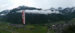 Archiv Foto Webcam Mayrhofen im Zillertal: Blick vom Gasthof Zimmereben 07:00