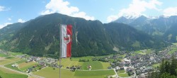 Archiv Foto Webcam Mayrhofen im Zillertal: Blick vom Gasthof Zimmereben 11:00