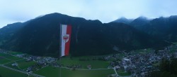 Archiv Foto Webcam Mayrhofen im Zillertal: Blick vom Gasthof Zimmereben 19:00