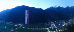 Archiv Foto Webcam Mayrhofen im Zillertal: Blick vom Gasthof Zimmereben 03:00