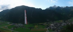 Archiv Foto Webcam Mayrhofen im Zillertal: Blick vom Gasthof Zimmereben 05:00