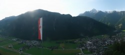 Archiv Foto Webcam Mayrhofen im Zillertal: Blick vom Gasthof Zimmereben 06:00