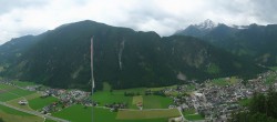 Archiv Foto Webcam Mayrhofen im Zillertal: Blick vom Gasthof Zimmereben 15:00