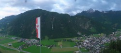 Archiv Foto Webcam Mayrhofen im Zillertal: Blick vom Gasthof Zimmereben 19:00