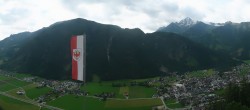 Archiv Foto Webcam Mayrhofen im Zillertal: Blick vom Gasthof Zimmereben 07:00