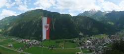 Archiv Foto Webcam Mayrhofen im Zillertal: Blick vom Gasthof Zimmereben 13:00