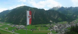 Archived image Webcam Mayrhofen im Zillertal: Zimmereben 15:00