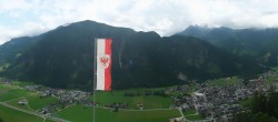 Archiv Foto Webcam Mayrhofen im Zillertal: Blick vom Gasthof Zimmereben 09:00