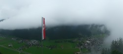Archiv Foto Webcam Mayrhofen im Zillertal: Blick vom Gasthof Zimmereben 07:00